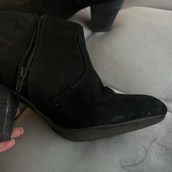 “Report- Black Booties size 7.5” - Picture 2 of 9